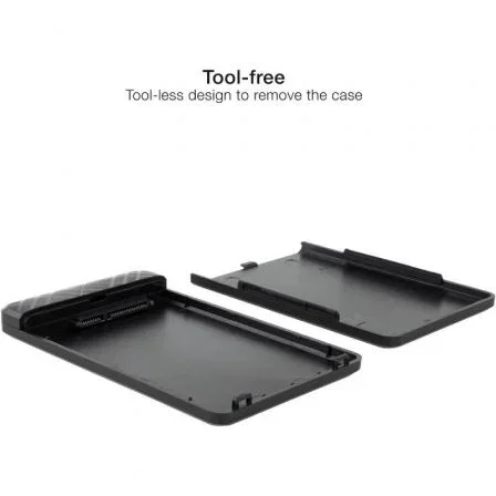 TOOQ Caja Externa para HDD/SSD 2.5 Pulgadas SATA USB 3.1 Negra TOOQ Caja Externa para HDD/SSD 2.5 Pulgadas SATA USB 3.1 Negra